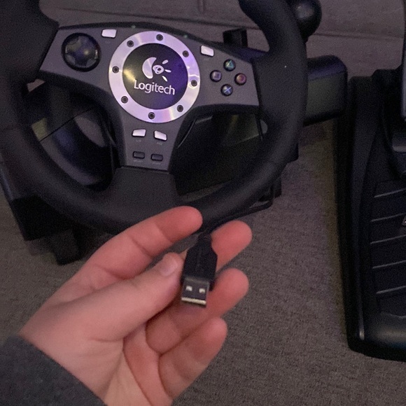 Logitech Driving Force Pro Steering Wheel Pc (Pedal cord does not work) - Picture 8 of 9